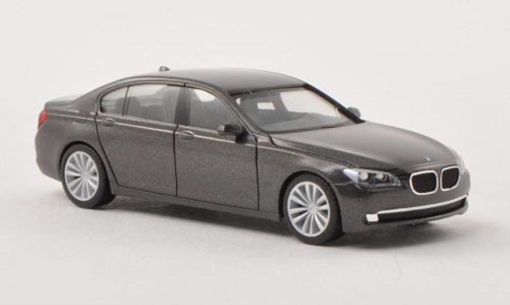 Bmw 730 F02 1/87 Herpa F02 c grigio modellino in miniatura