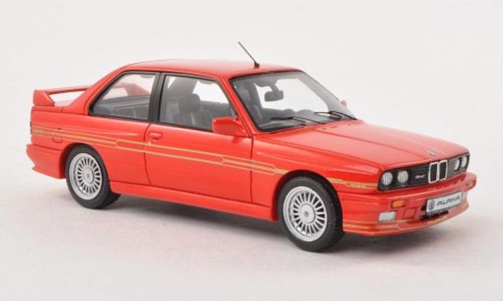 Bmw Alpina B6 1/43 Spark B6 3.5S (E30) rosso modellino in miniatura