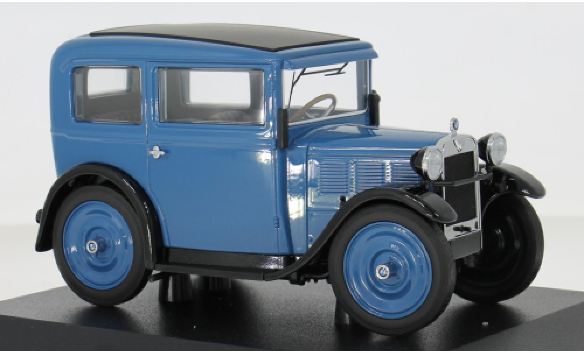 Bmw Dixi 1/18 Minichamps blau 1928 1:18 modellini auto