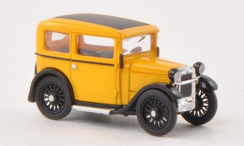 Bmw Dixi 1/87 Busch giallo 1929 modellino in miniatura