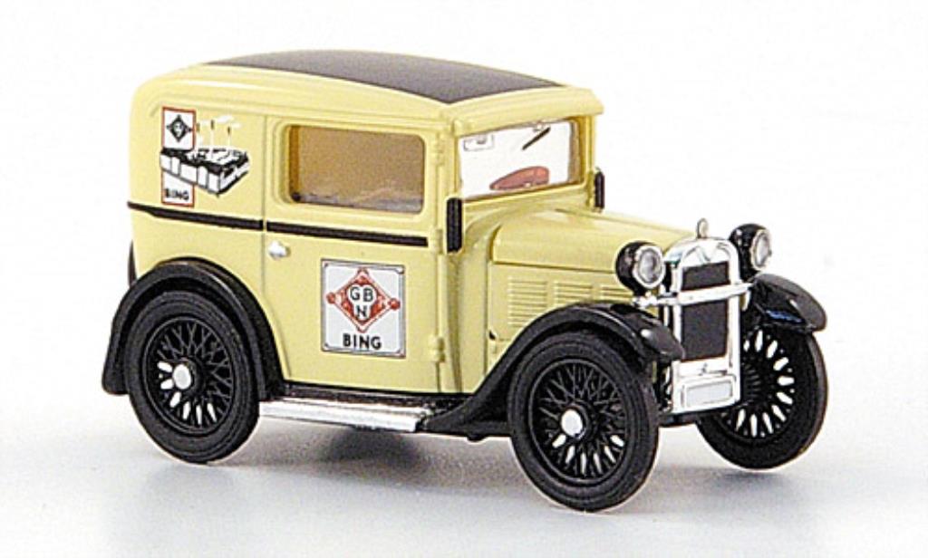 Bmw Dixi 1/87 Brekina Lieferwagen beige Bing TD Collection modellino in miniatura