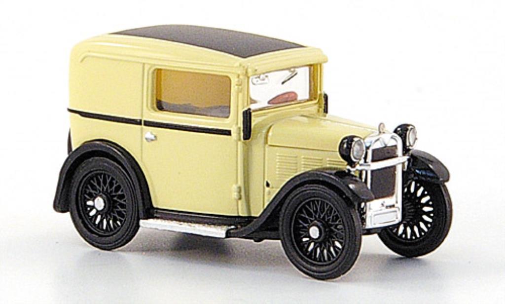 Bmw Dixi 1/87 Brekina Lieferwagen beige TD Collection modellino in miniatura
