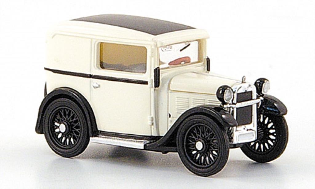 Bmw Dixi 1/87 Brekina Lieferwagen bianco TD Collection modellino in miniatura