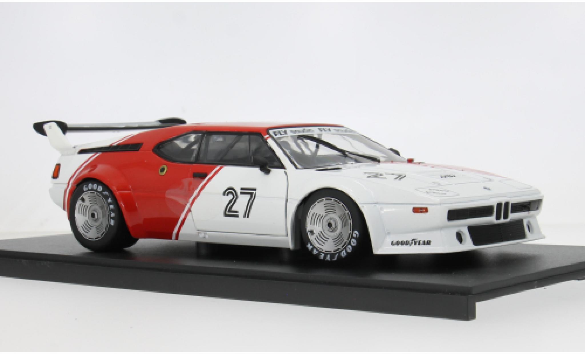 Bmw M1 1/18 Werk83 Procar Procar 1980 #27 A.Jones 1:18 modellino in miniatura