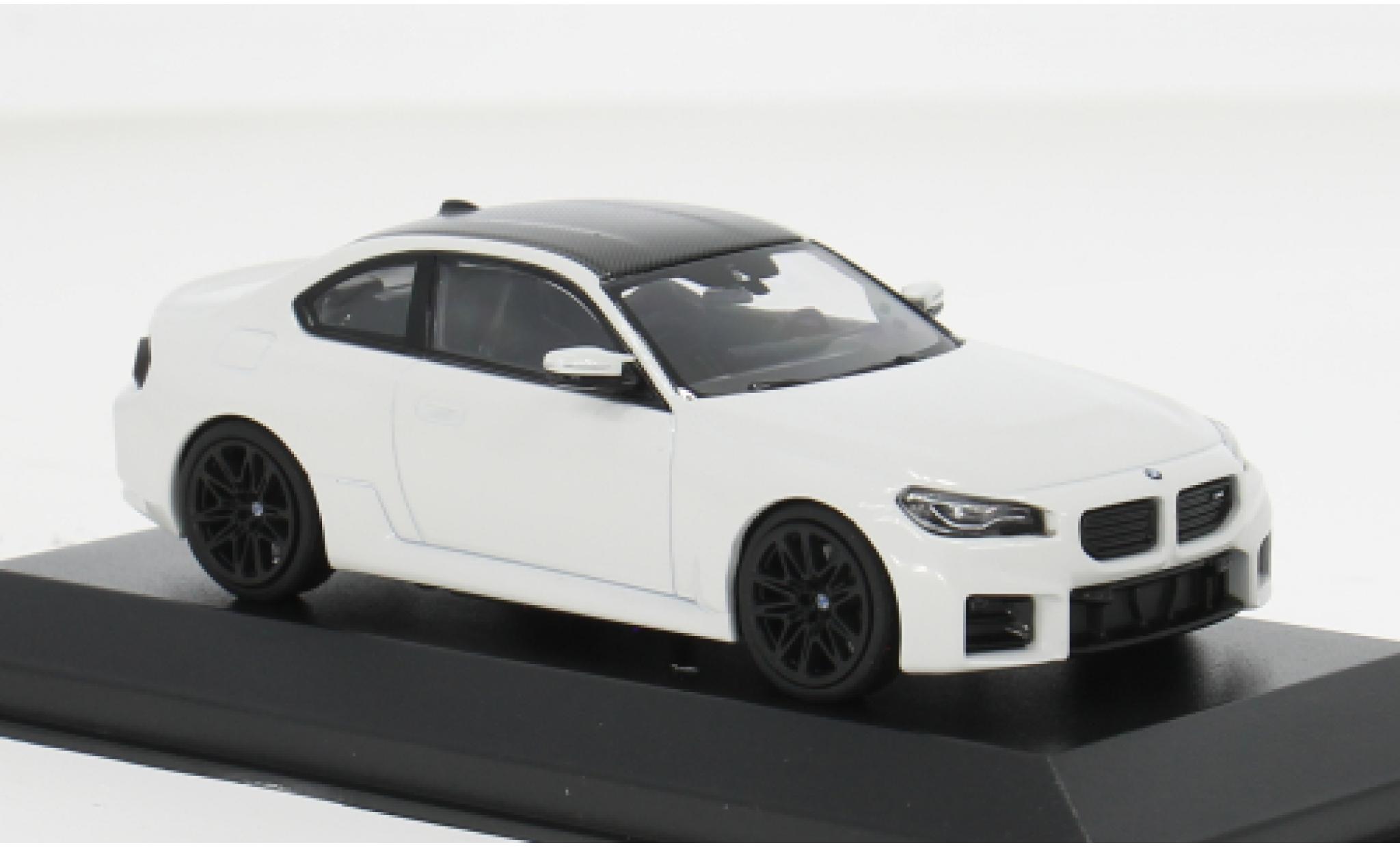 Bmw M2 1/43 Minichamps weiss 2023 1:43 modellino in miniatura