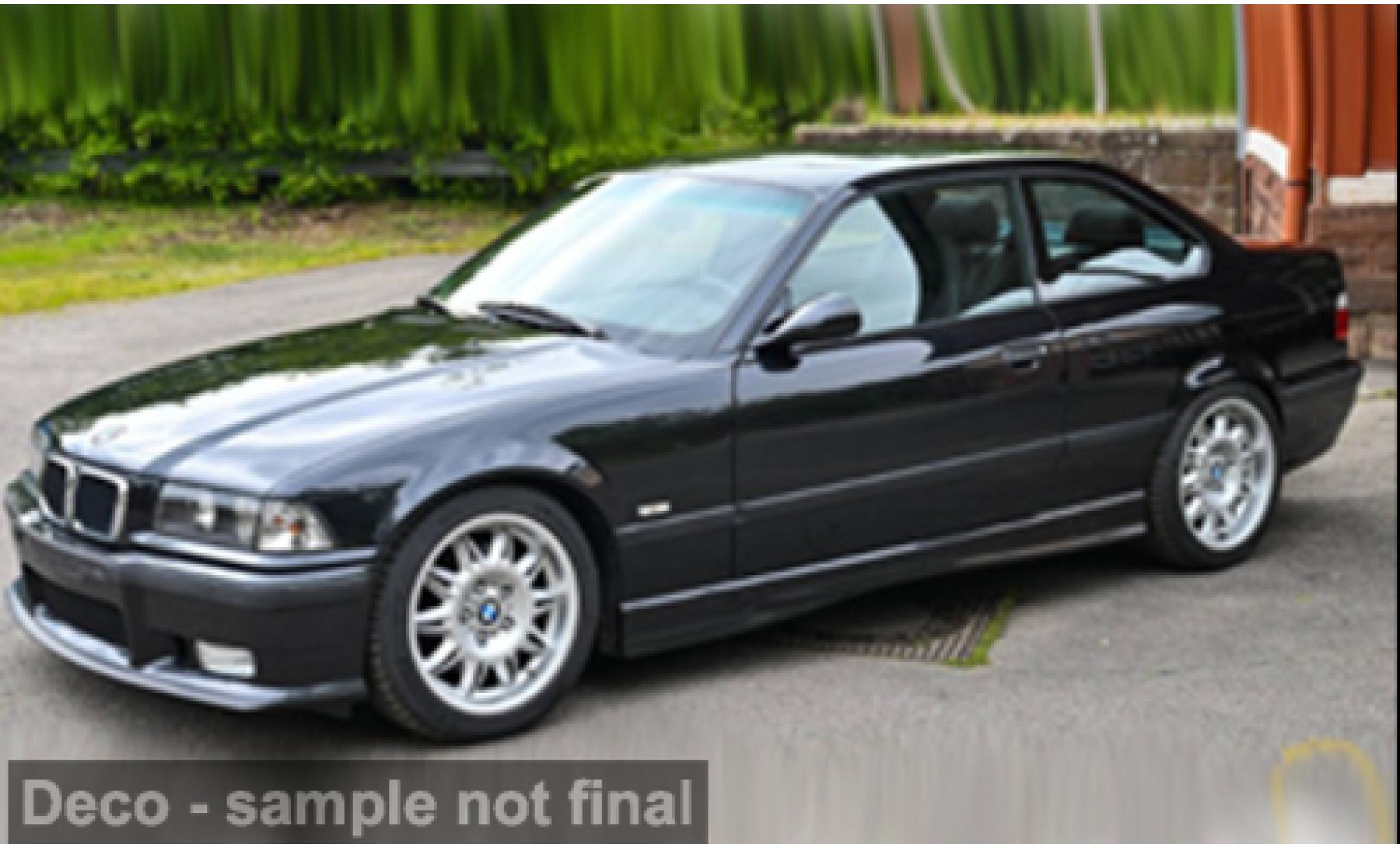 Bmw M3 1/43 Solido Coupe schwarz 1999 1:43 modellino in miniatura