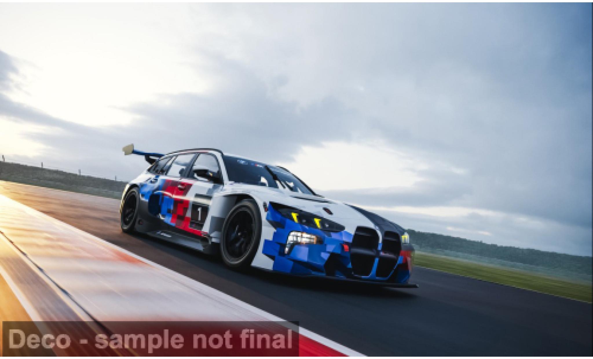 BMW M3 1/18 Minichamps Touring 24H 2025 April Fools Day/ Inception Design 1:18 modellini auto