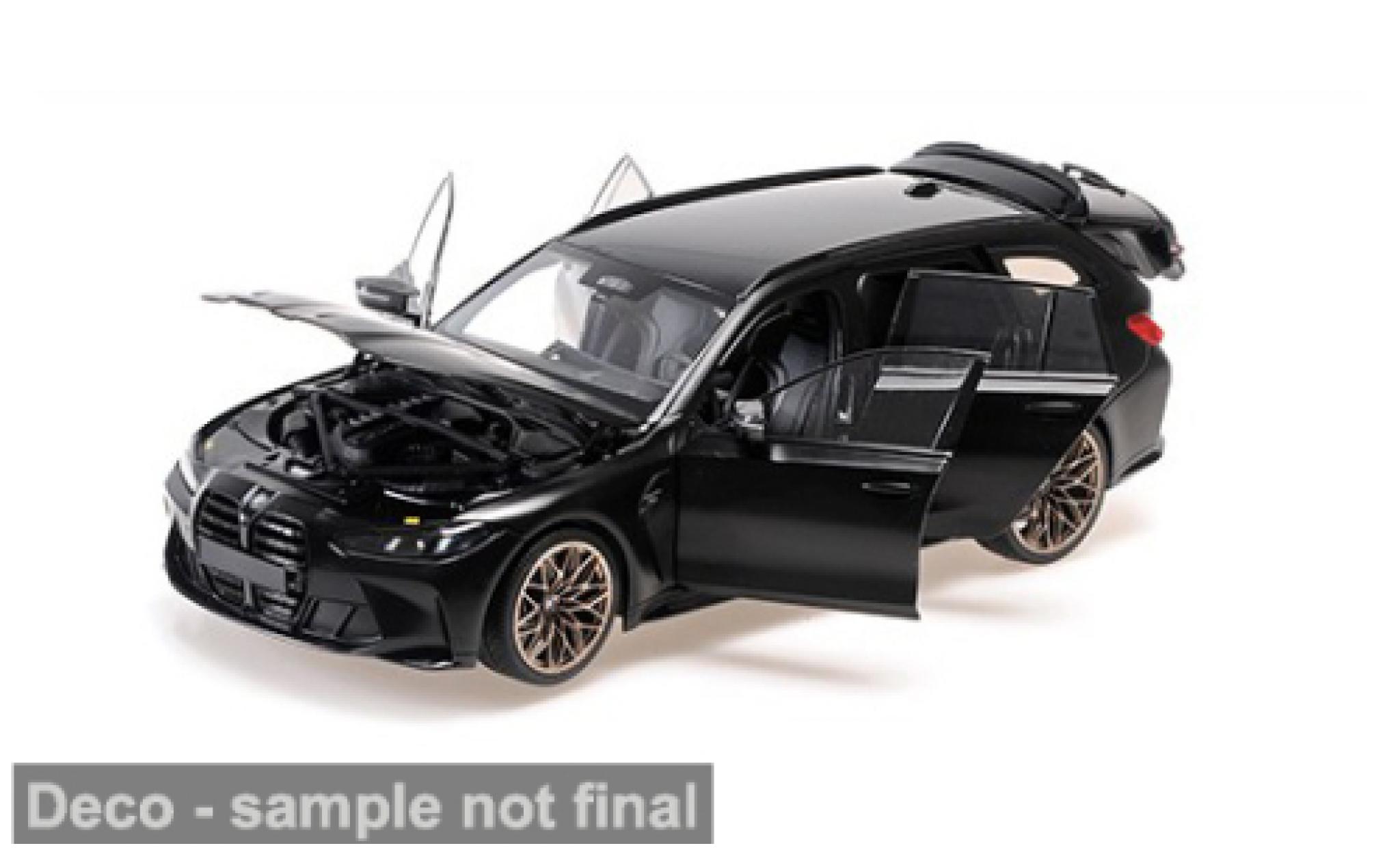 Bmw M3 1/18 Minichamps Touring schwarz 2024 1:18 modellini auto