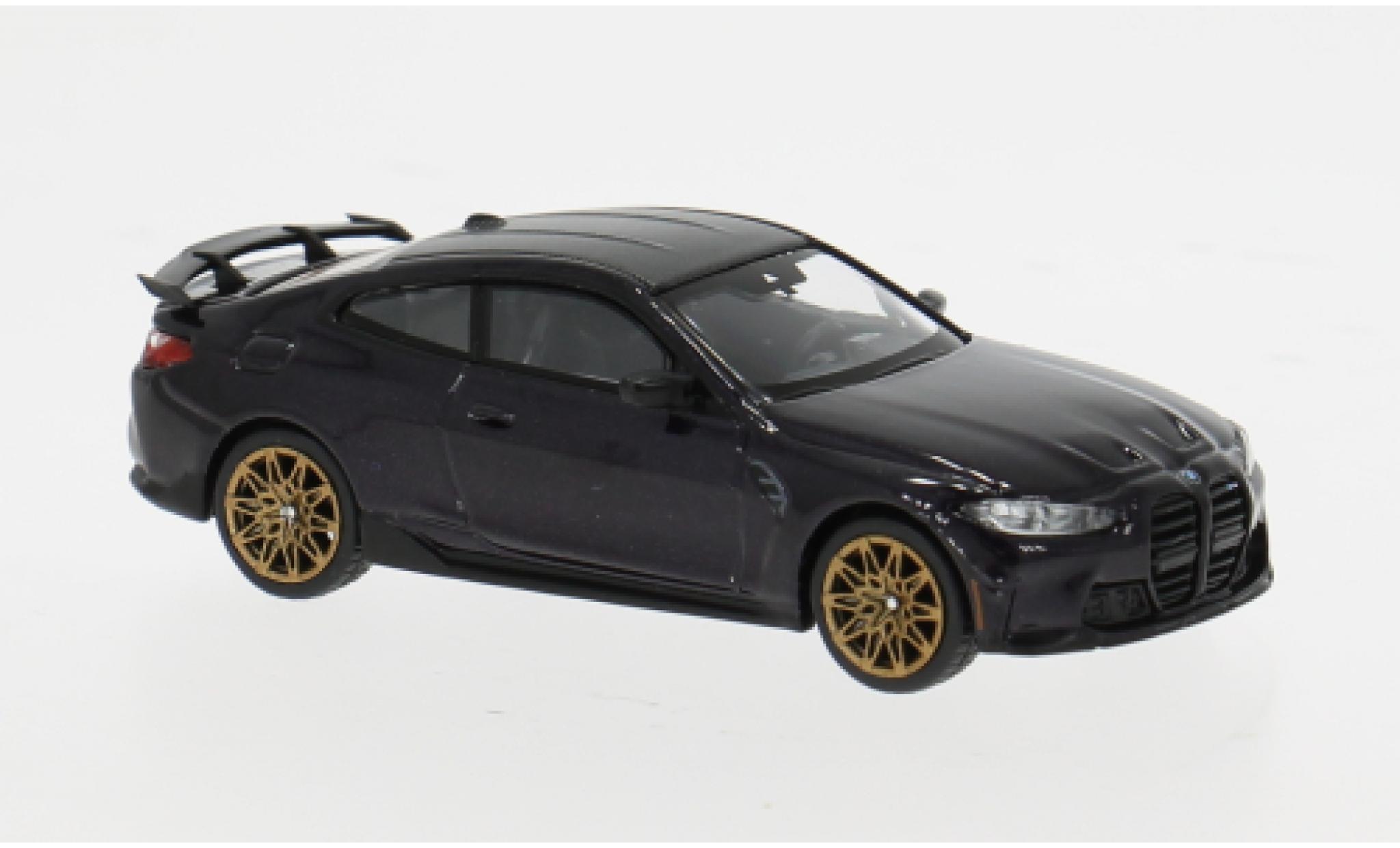 Bmw M4 1/64 Mini GT (G82) violett 2021 1:64 modellini auto