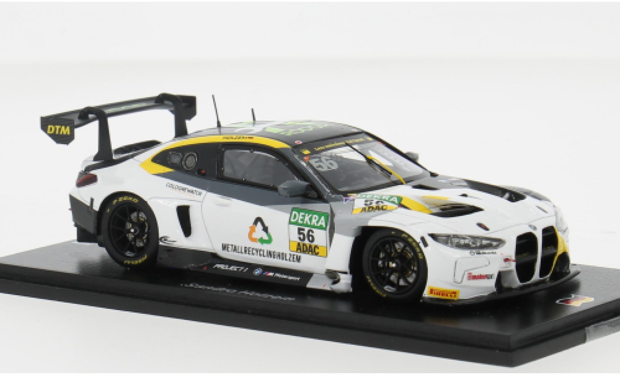 Bmw M4 1/43 Spark GT3 #56 1:43 modellino in miniatura