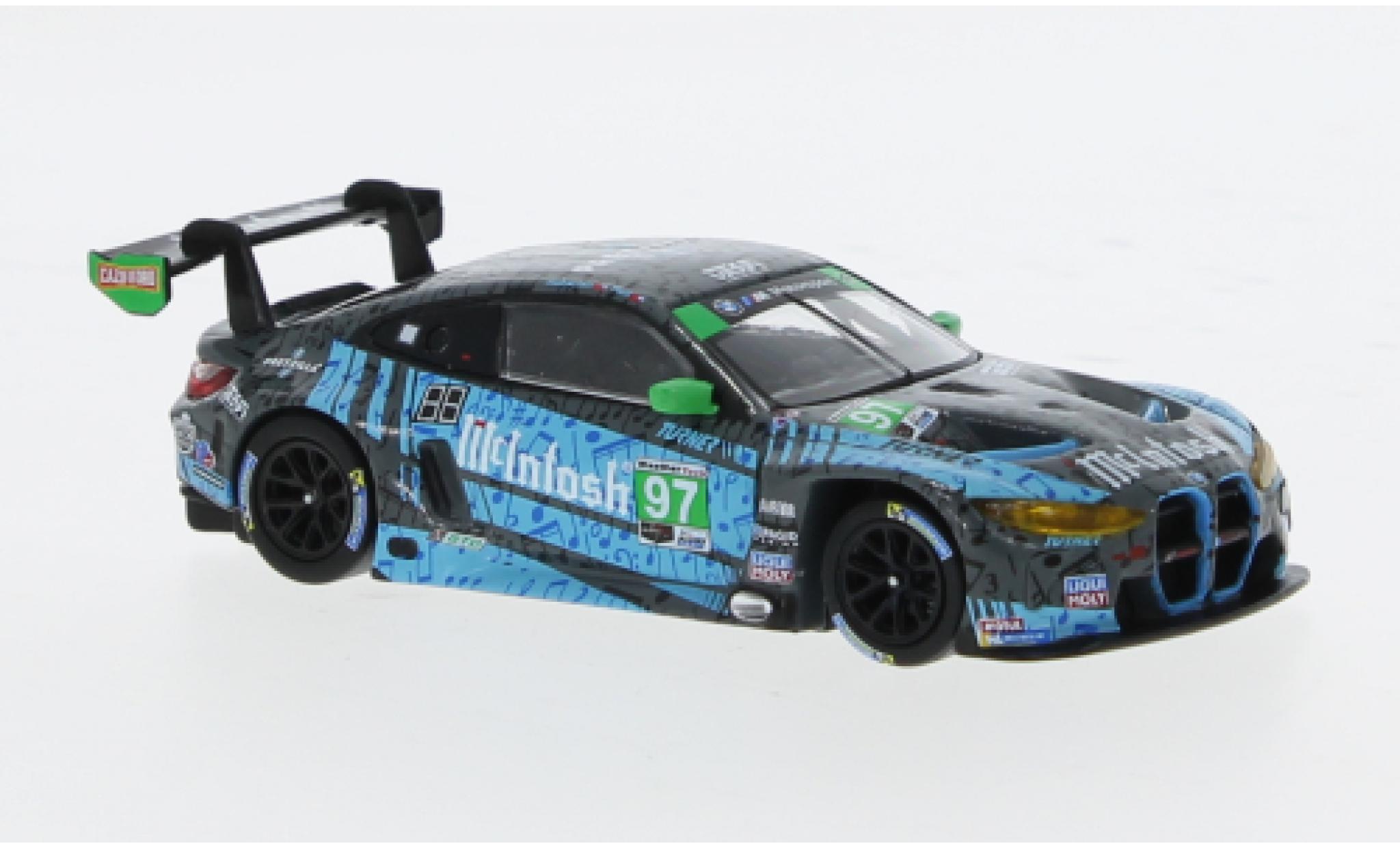 Bmw M4 1/64 Mini GT GT3 #97 1:64 modellino in miniatura