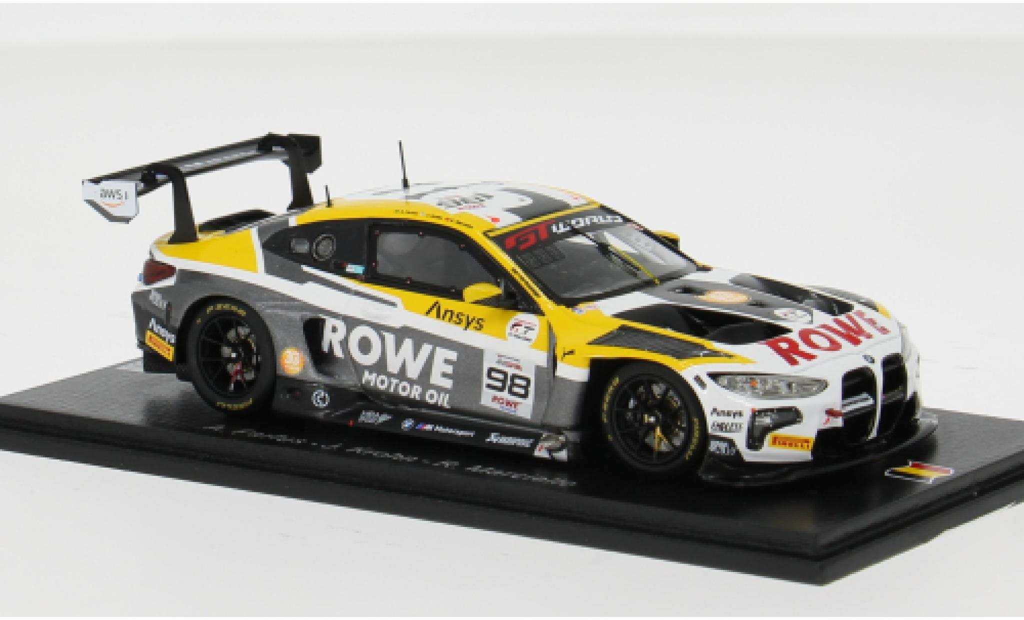 Bmw M4 1/43 Spark GT3 EVO 24h Spa 2025 Rowe Racing #98 A.Farfus/J.Krohn 1:43 modellini auto