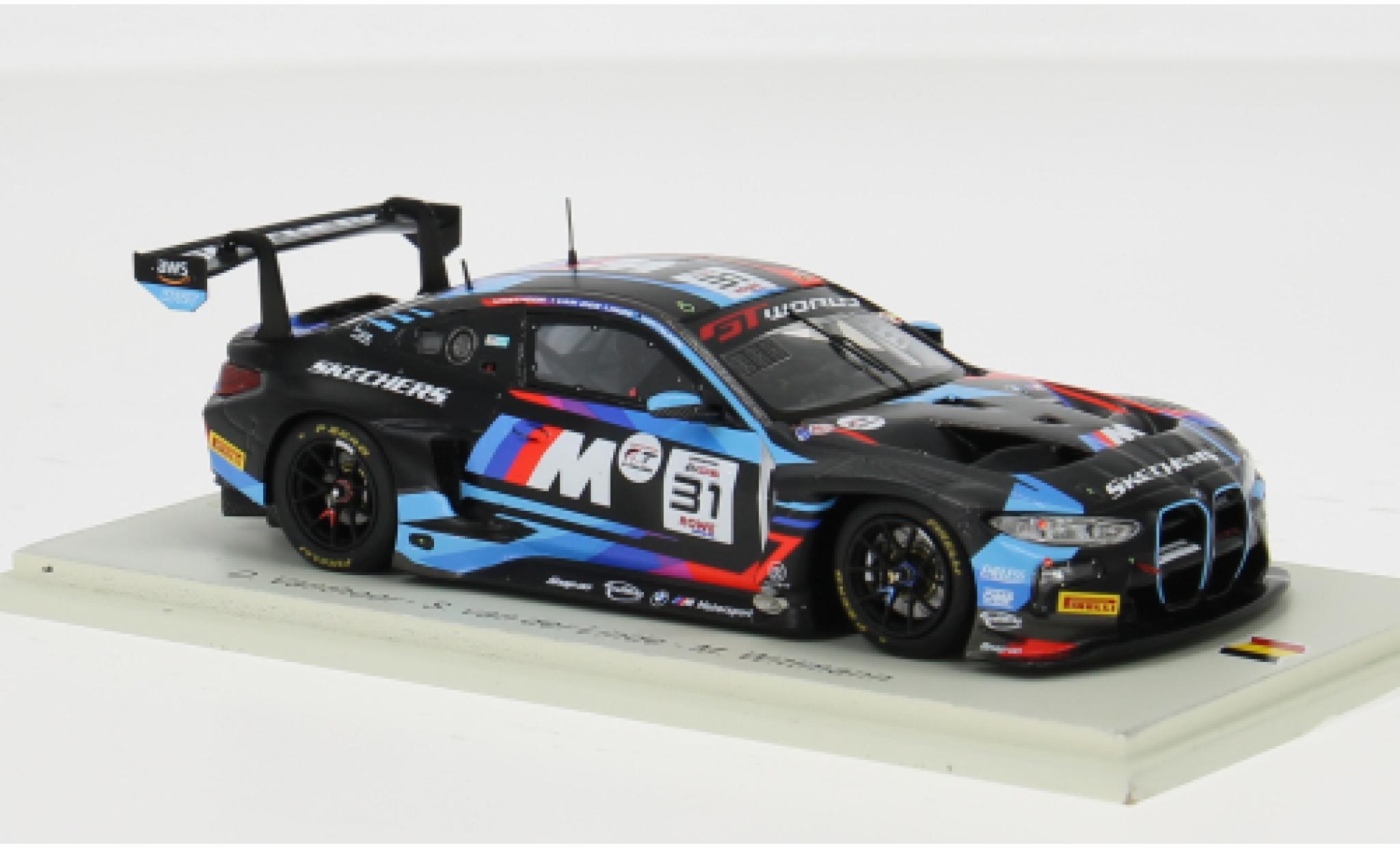 Bmw M4 1/43 Spark GT3 EVO 24h Spa 2025 Team WRT #31 U.de Wilde/C.Weerts 1:43 modellini auto