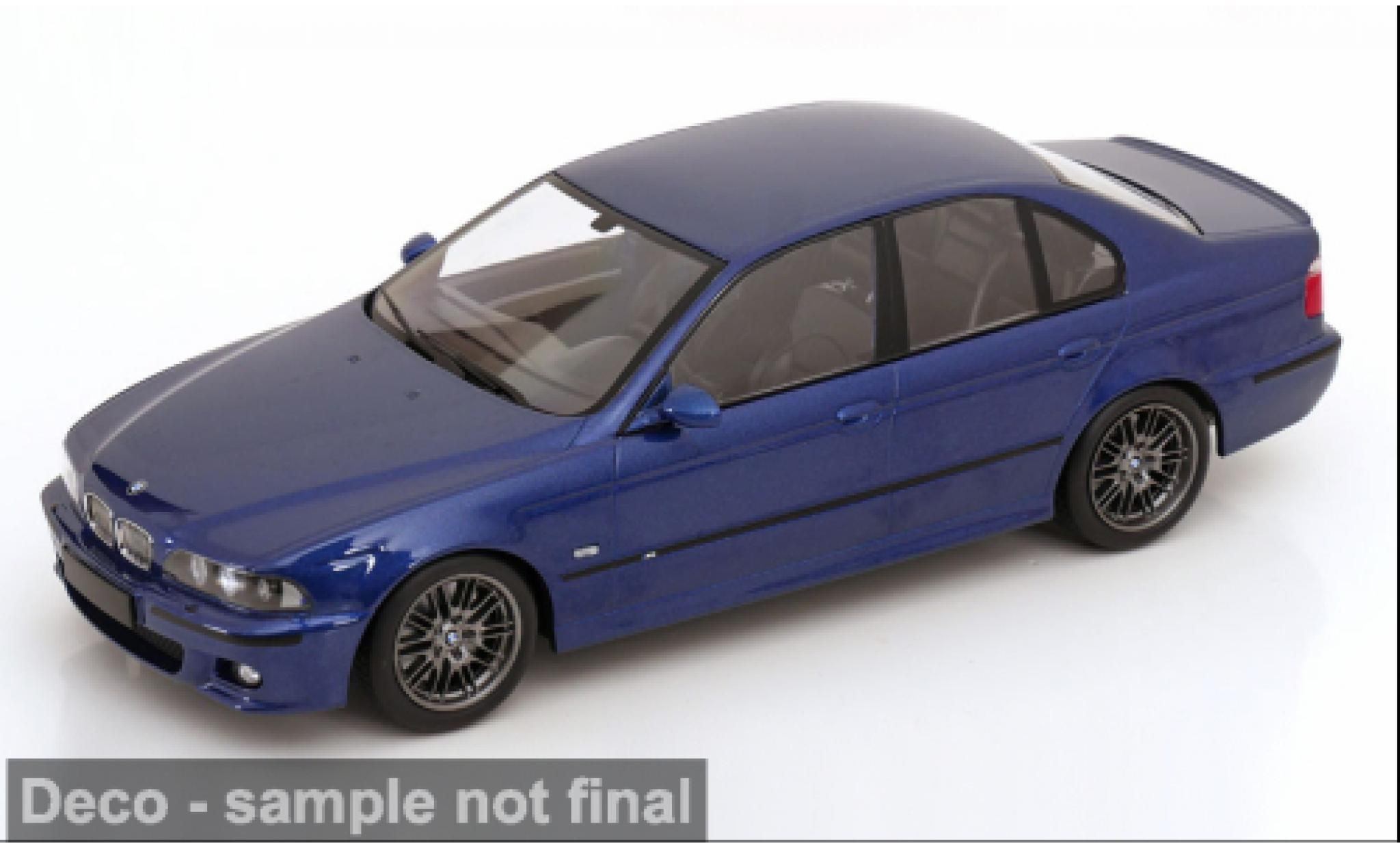 Bmw M5 1/18 KK Scale (E39) blau 1998 1:18 modellini auto
