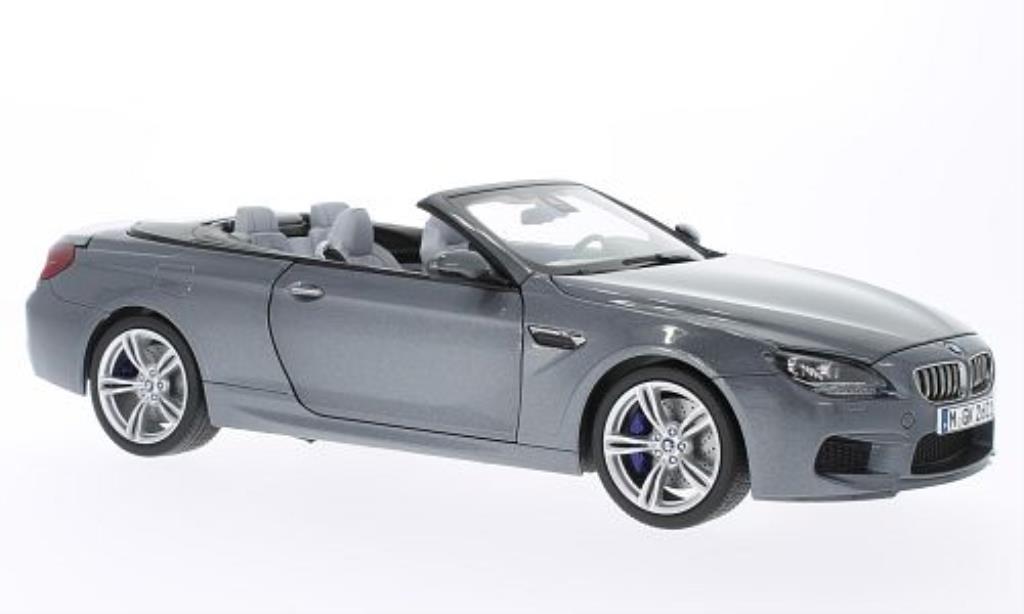 Bmw M6 F12 1/18 Paragon F12 grigio modellino in miniatura