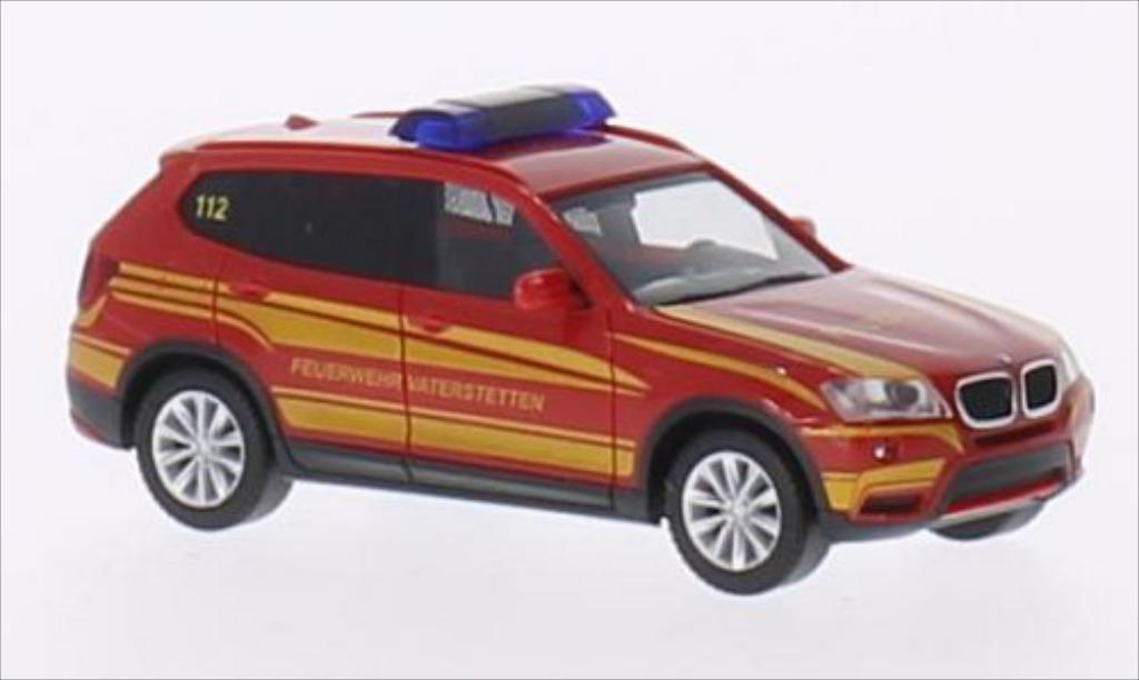 Bmw X3 F25 1/87 Herpa F25 Feuerwehr Vaterstetten modellino in miniatura