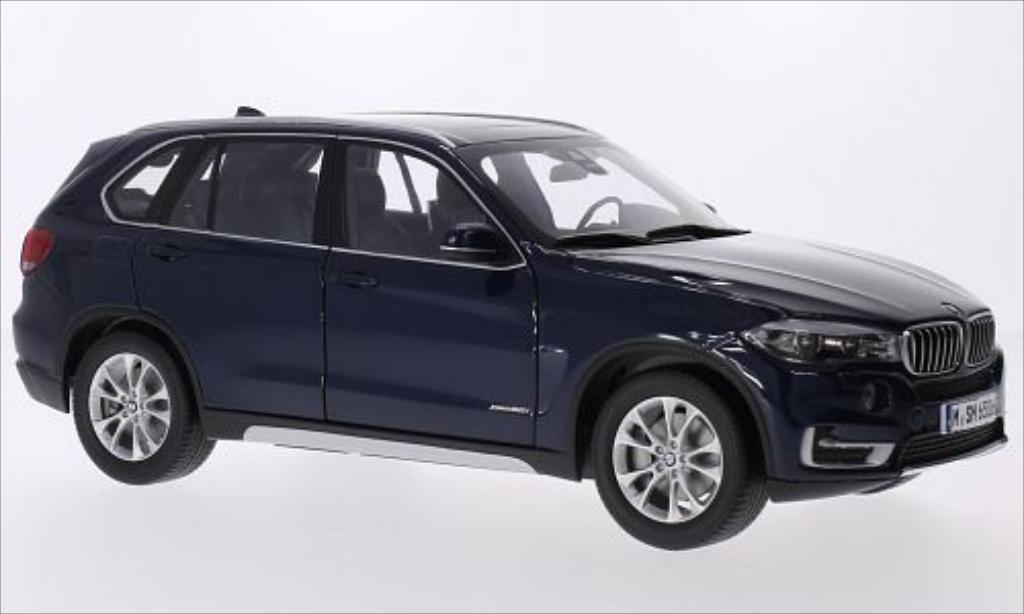 Bmw X5 F15 1/18 Paragon F15 metallico blu modellino in miniatura