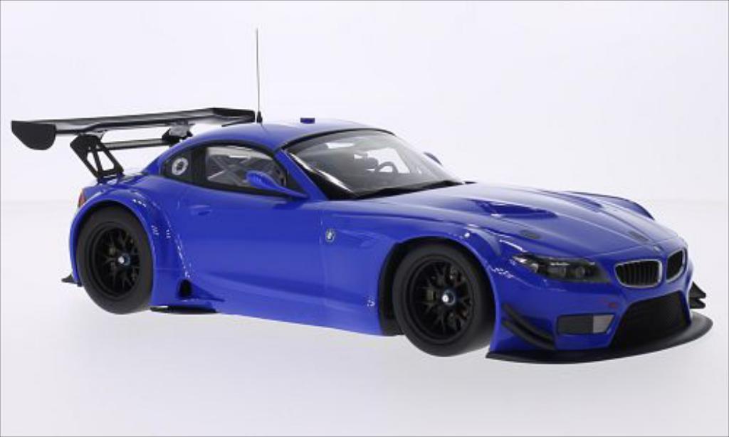 Bmw Z4 E89 1/18 Minichamps E89 GT3 blu 2012 modellino in miniatura