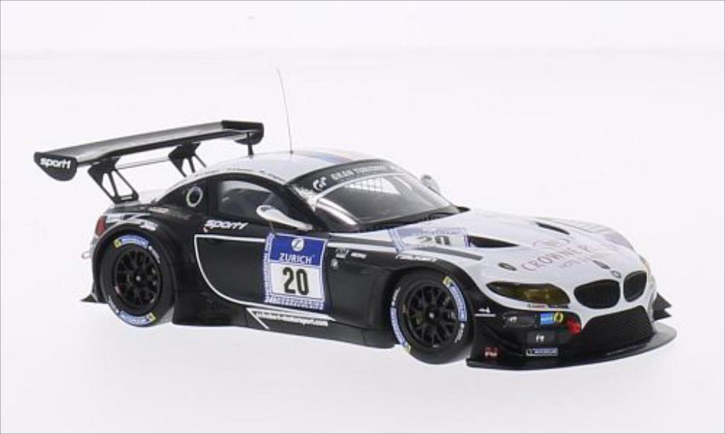Bmw Z4 E89 1/43 Minichamps E89 GT3 No.20 Sports Trophy Team Schubert 24h Nurburgring 2014 /M.Tomczyk modellino in miniatura