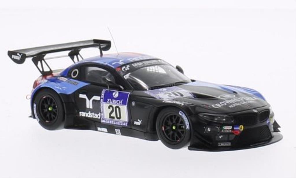 Bmw Z4 E89 1/43 Minichamps E89 GT3 No.20 Team Schubert 24h Nurburgring 2013 /Hurtgen modellino in miniatura