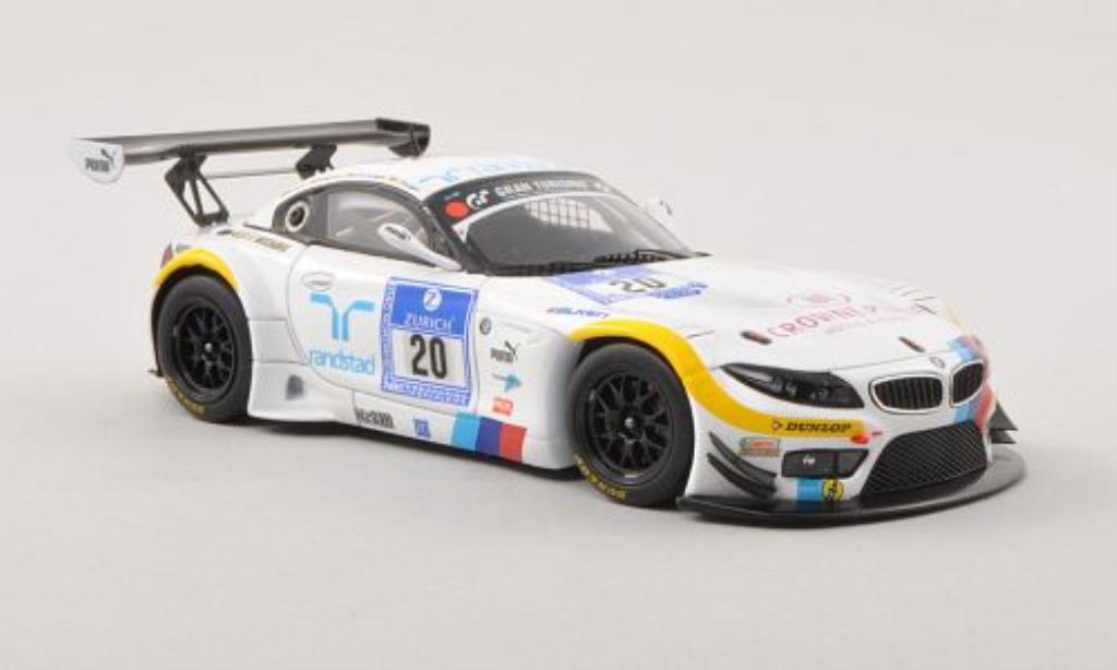 Bmw Z4 E89 1/43 Minichamps E89 GT3 No.20Team Schubert 24h ADAC Nurburgring 2012 /D.Adorf modellino in miniatura
