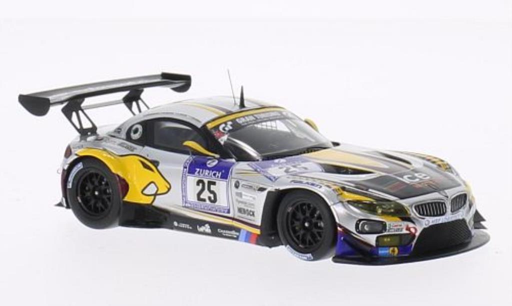 Bmw Z4 E89 1/43 Minichamps E89 GT3 No.25 Team Marc VDS 24h Nurburgring 2013 /Goransson modellino in miniatura