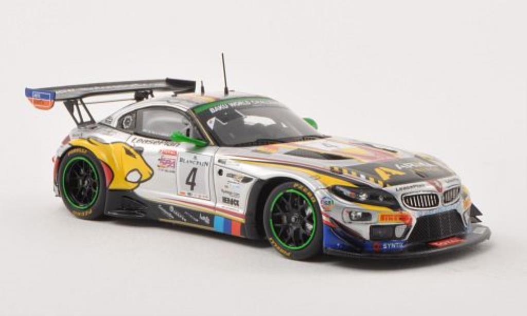 Bmw Z4 E89 1/43 Spark E89 GT3 No.4 Marc VDS Racing Team 24h Spa 2013 /N.Catsburg modellino in miniatura