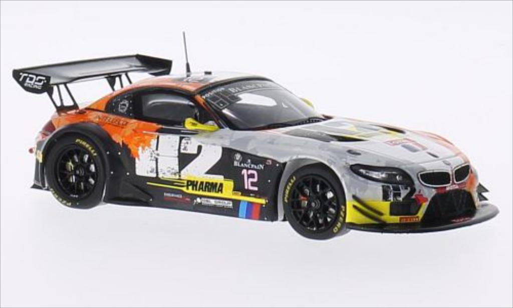 Bmw Z4 E89 1/43 Spark E89 No.12 TDS Racing 24h Spa 2014 /P.Thiriet modellino in miniatura