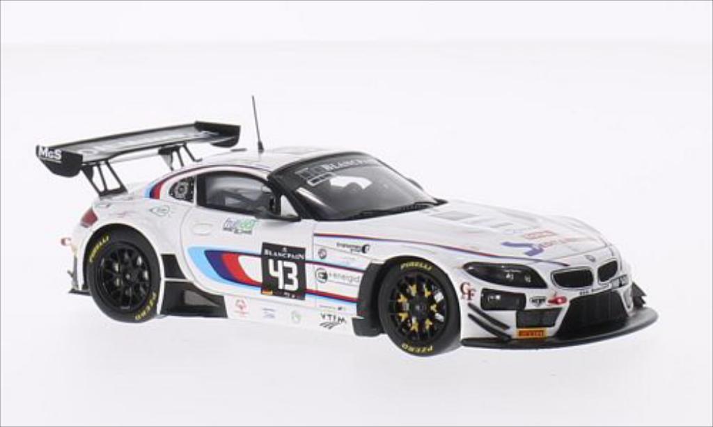 Bmw Z4 E89 1/43 Spark E89 No.43 Roal Motorsport 24h Spa 2014 /S.Colombo modellino in miniatura