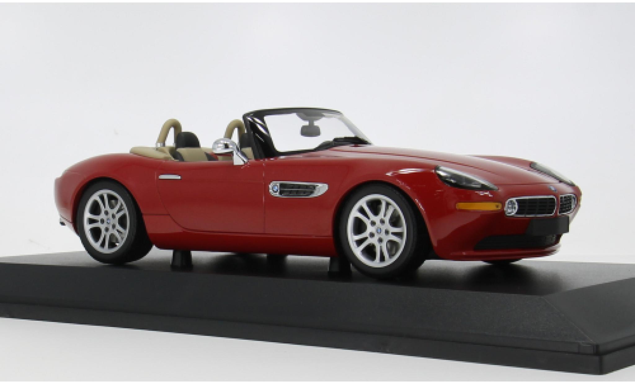 Bmw Z8 1/18 Minichamps (E52) rot 2000 1:18 modellino in miniatura