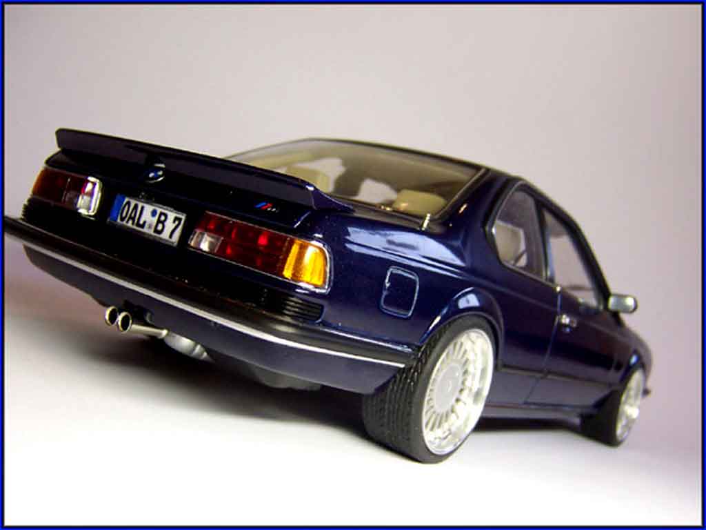 Bmw 635 CSI 1/18 Autoart m alpina b7 tuning modellino in miniatura