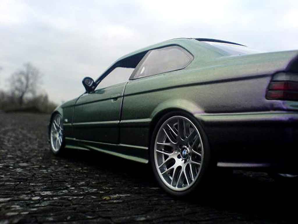 Bmw M3 E36 1/18 Ut Models E36 peinture cameleon jantes m5 tuning modellino in miniatura
