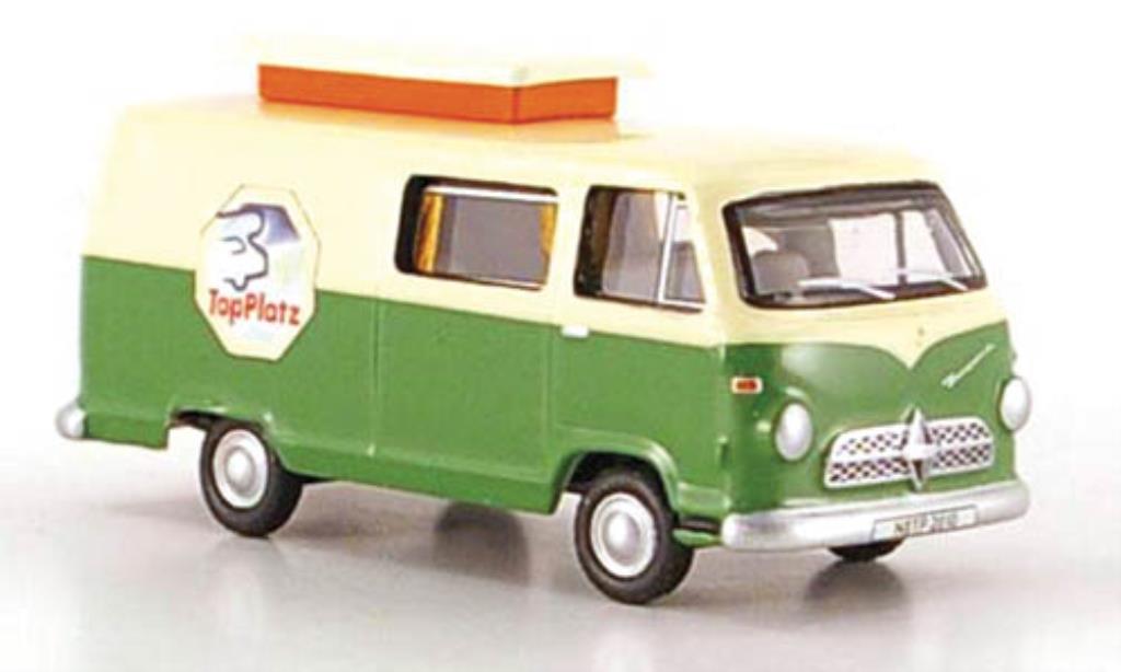 Borgward Hymer 1/87 Bub Caravano TopPlatz 2010 modellino in miniatura