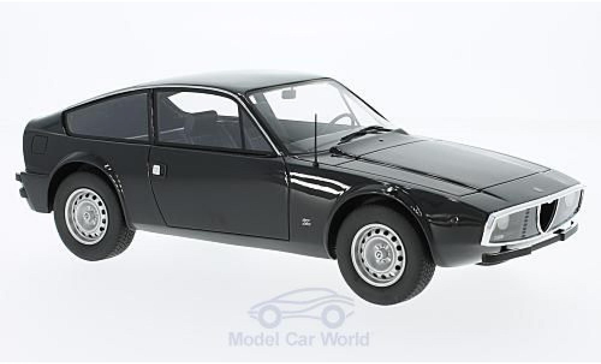 Alfa Romeo GT 1/18 BoS Models 1300 Junior Zagato nero ohne Vitrine modellino in miniatura
