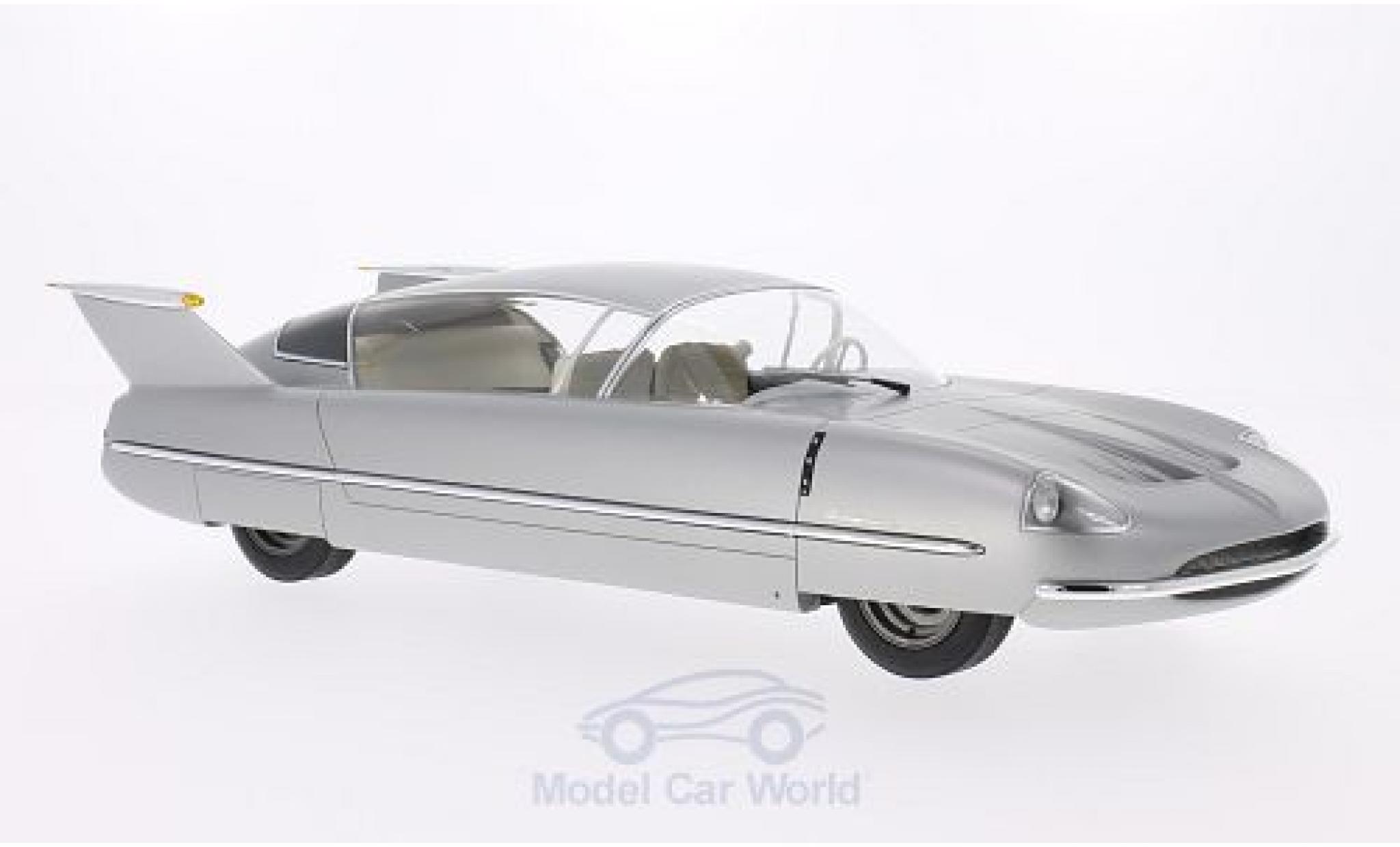 Borgward Traumwagen 1/87 BoS Models grigio 1955 modellino in miniatura