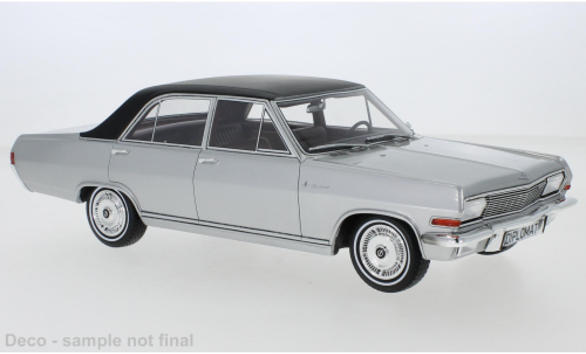 Opel Diplomat 1/18 BoS Models A d/matte-nero 1964 modellino in miniatura