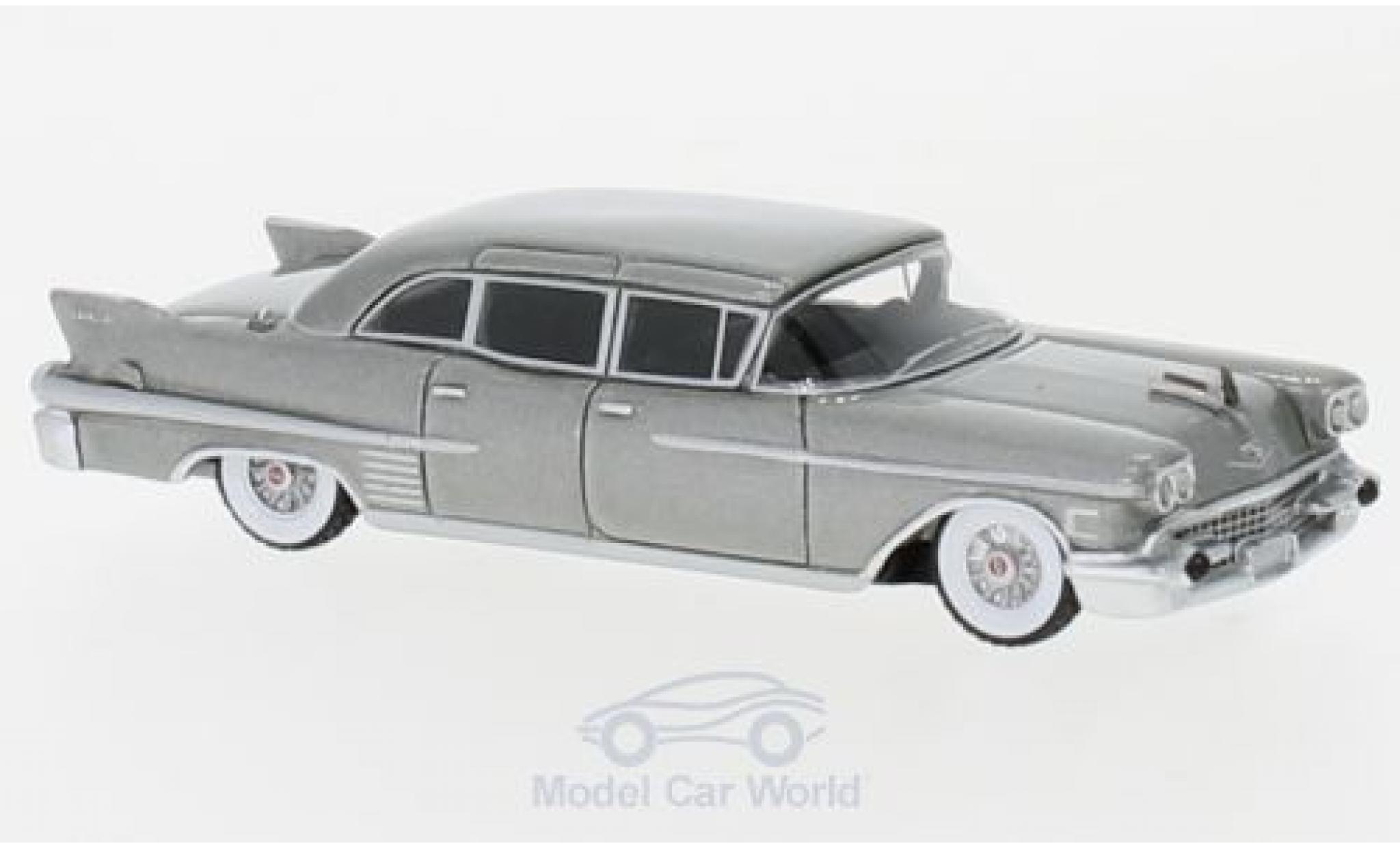 Cadillac Fleetwood 1/87 BoS Models 75 Limousine metallico grigio 1958 modellino in miniatura