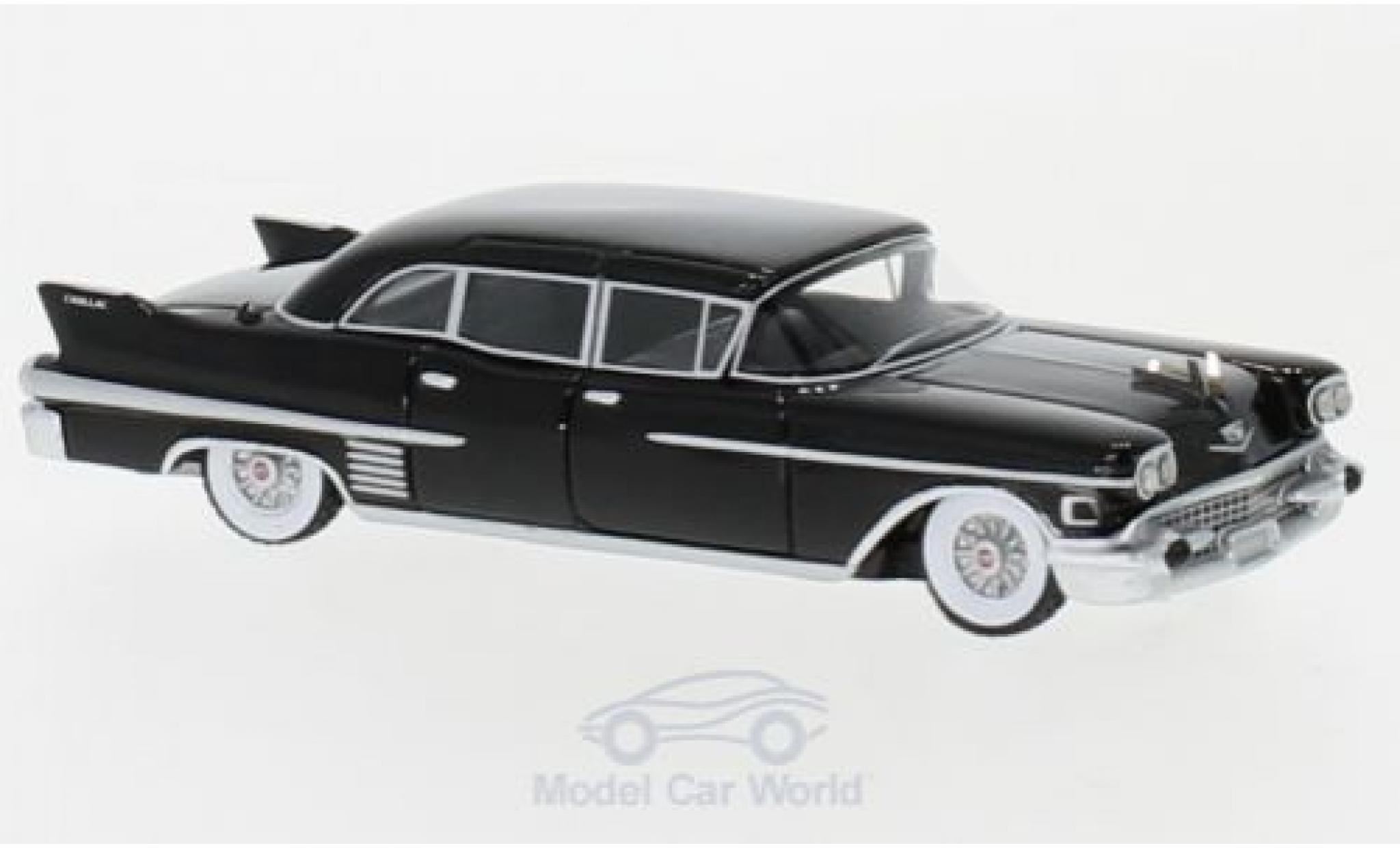 Cadillac Fleetwood 1/87 BoS Models 75 Limousine nero 1958 modellino in miniatura