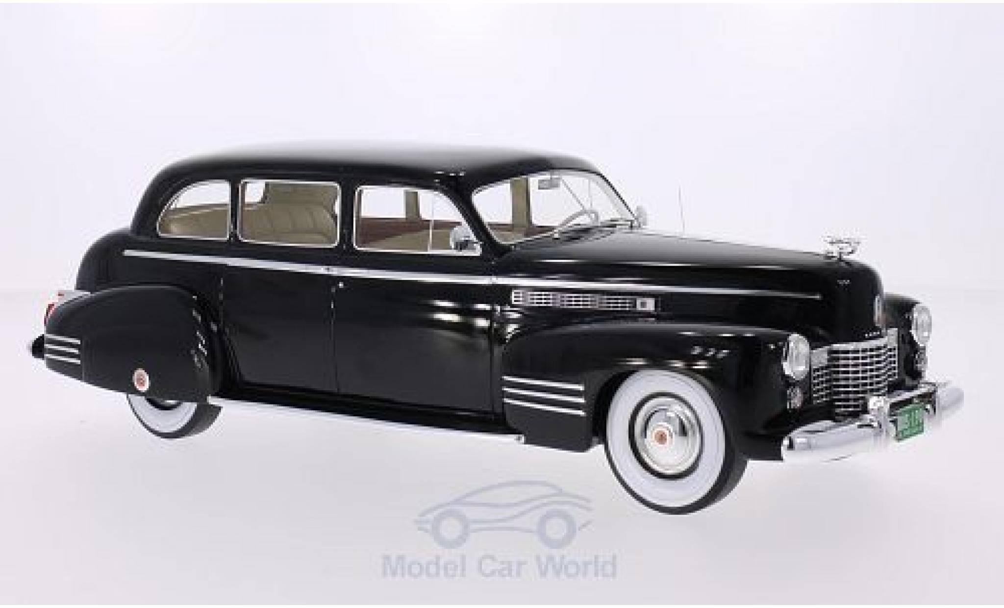 Cadillac Fleetwood 1/87 BoS Models 75 Touring Sedan nero 1941 modellino in miniatura