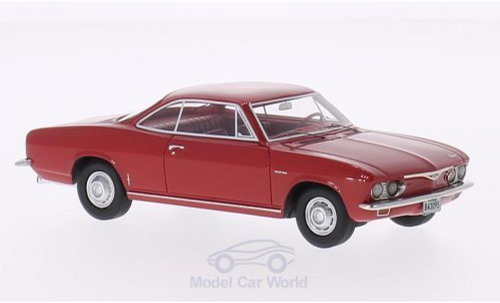 Chevrolet Corvair 1/43 BoS Models Corsa rosso 1965 modellino in miniatura
