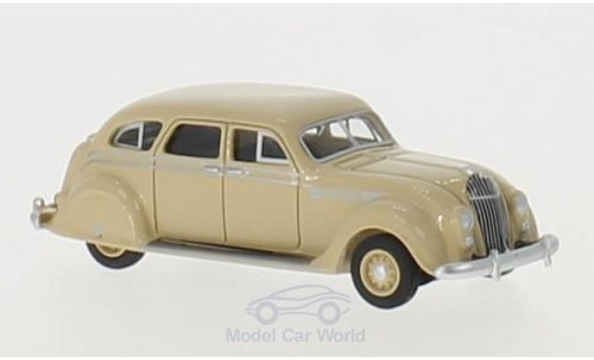 Chrysler Airflow 1/87 BoS Models beige 1936 modellino in miniatura