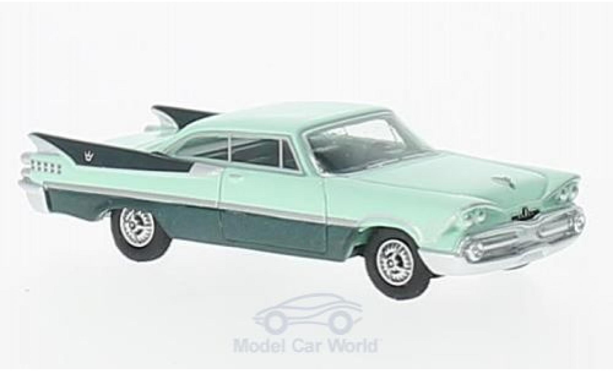 Dodge Custom Royal Lancer 1/87 BoS Models Coupe verde/verde 1959 modellino in miniatura