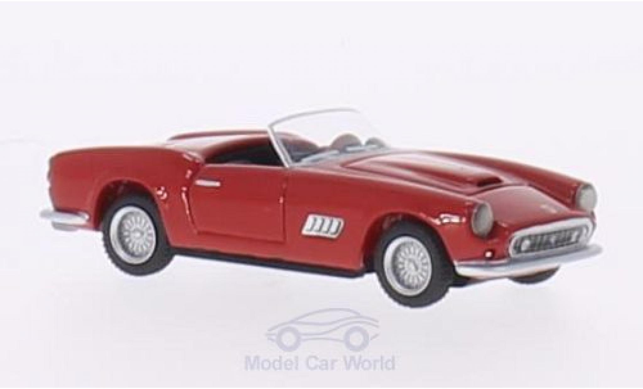 Ferrari 250 Spyder 1/87 BoS Models GT LWB California Spyder rosso 1959 modellino in miniatura