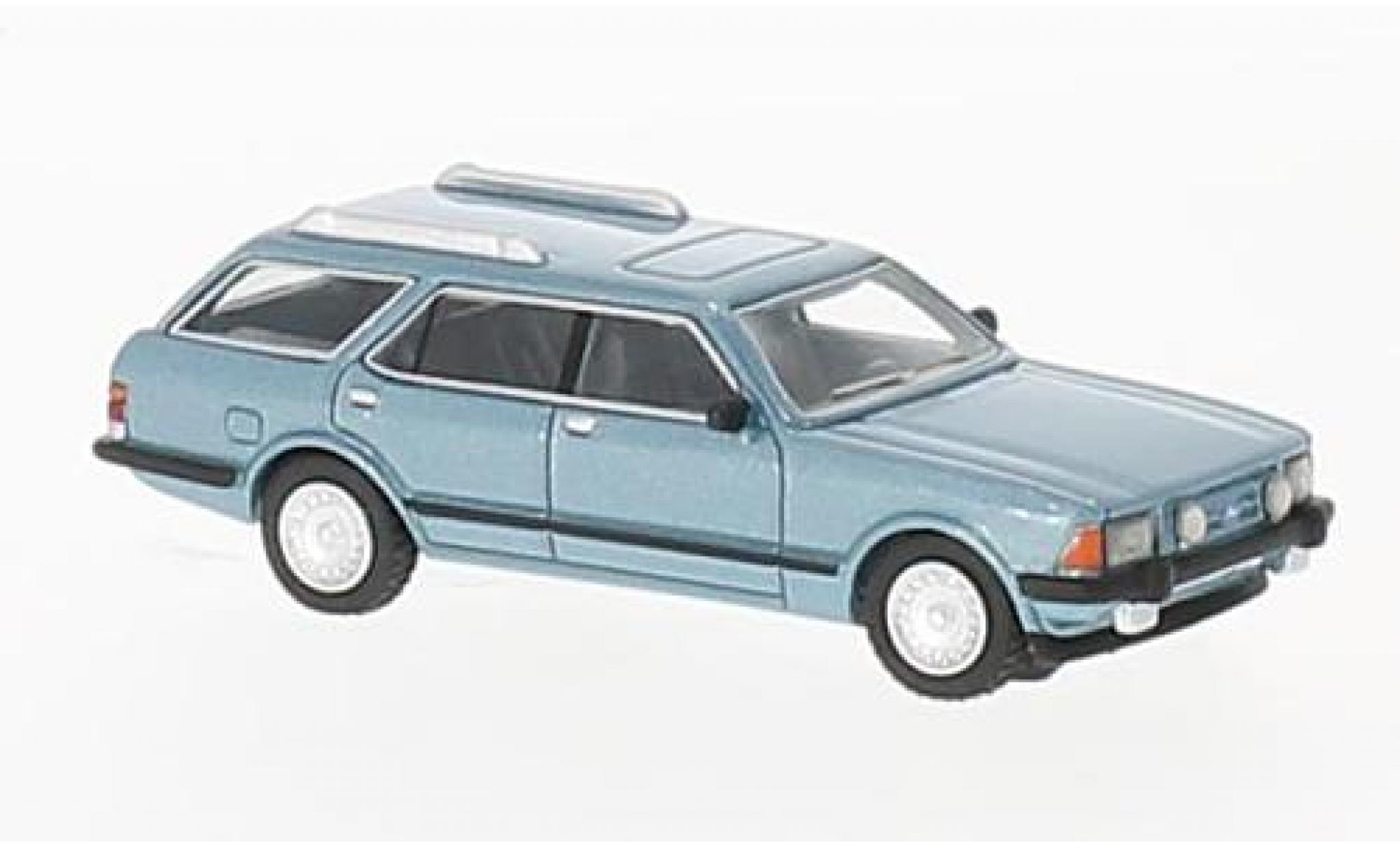Ford Granada 1/87 BoS Models MK II Turnier metallico blu 1982 modellino in miniatura