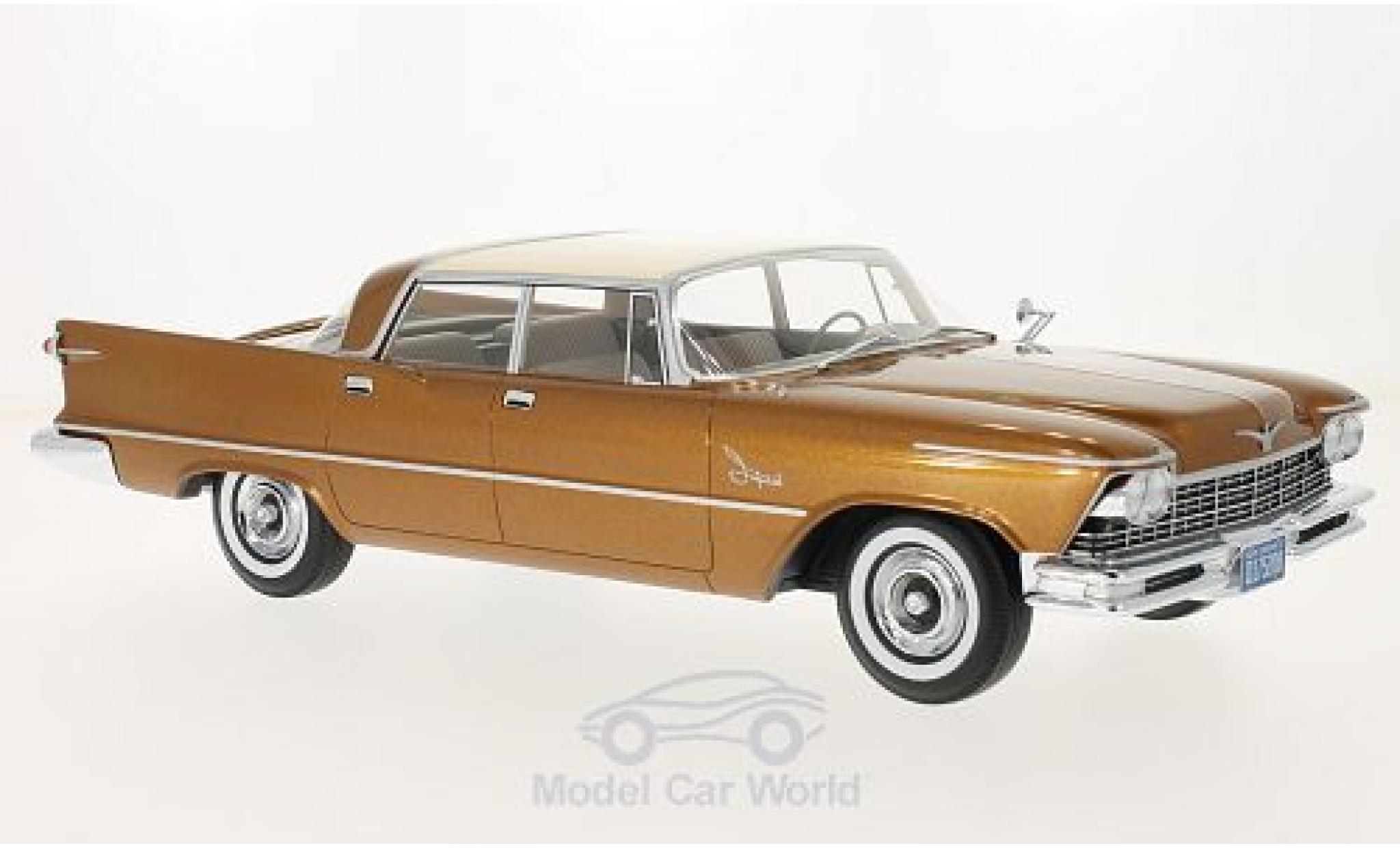 Imperial Crown Southampton 1/18 BoS Models kupfer/beige 1957 ohne Vitrine modellino in miniatura