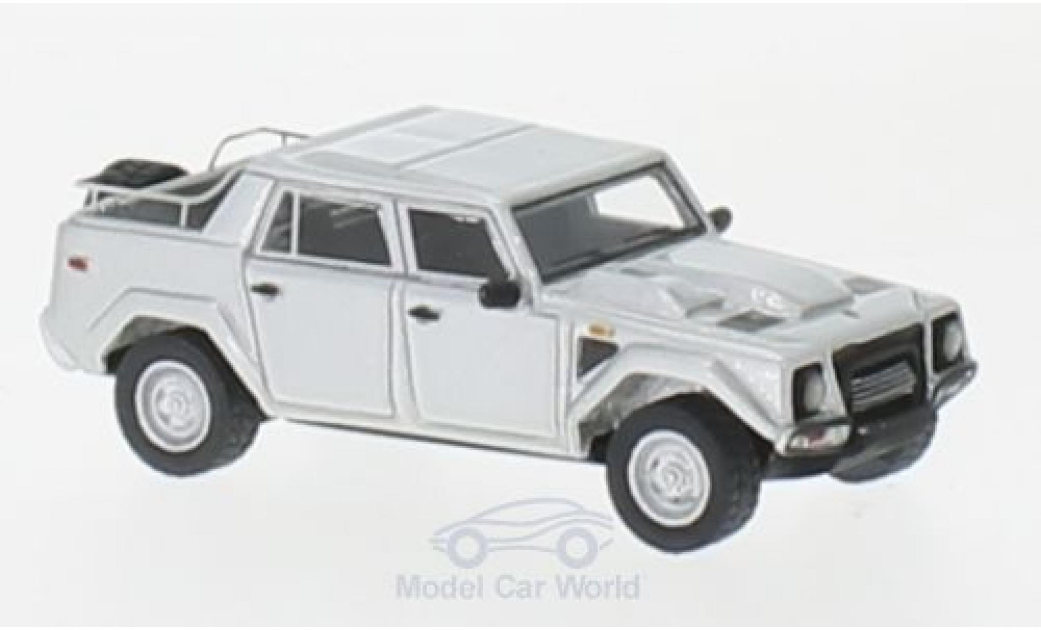 Lamborghini LM 1/87 BoS Models 002 grigio 1986 modellino in miniatura