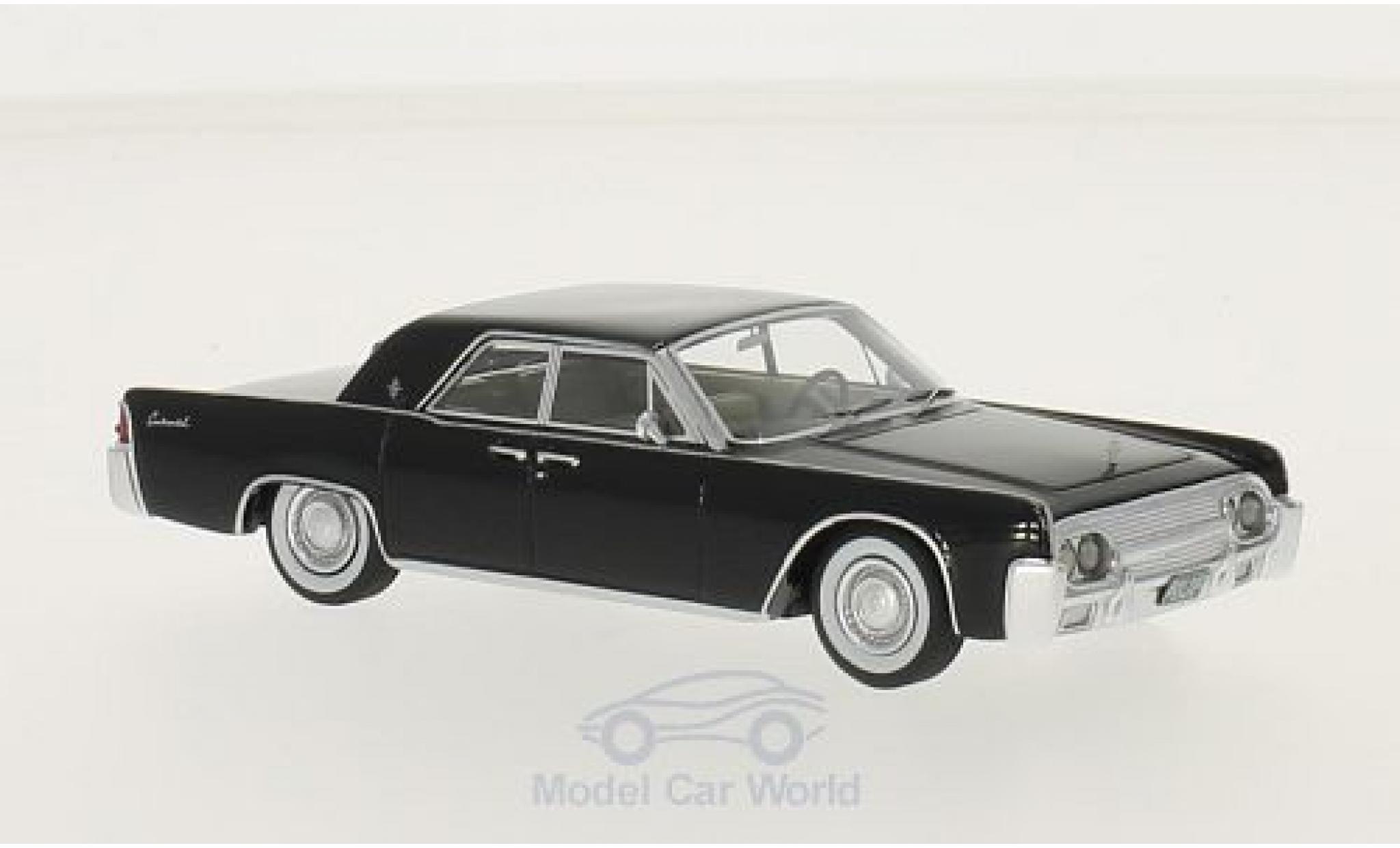 Lincoln Continental 1/43 BoS Models Sedan 53A nero 1961 ohne Vitrine modellino in miniatura