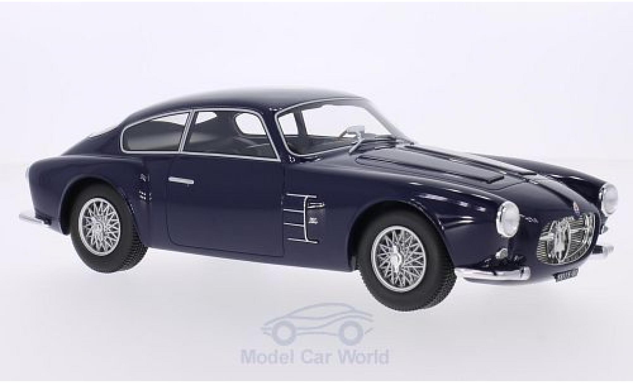 Maserati A6 1/18 BoS Models G 2000 Zagato blu 1956 modellino in miniatura