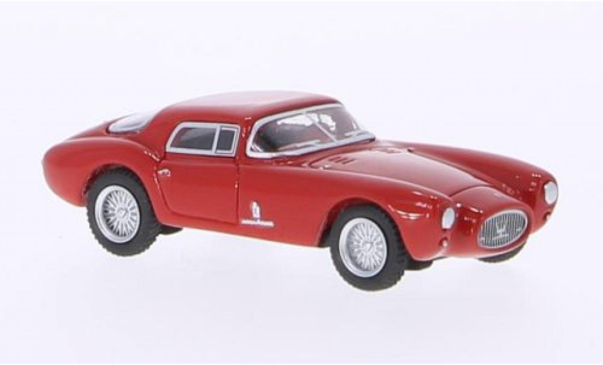 Maserati A6 1/87 BoS Models GCS Berlinetta rosso 1953 modellino in miniatura