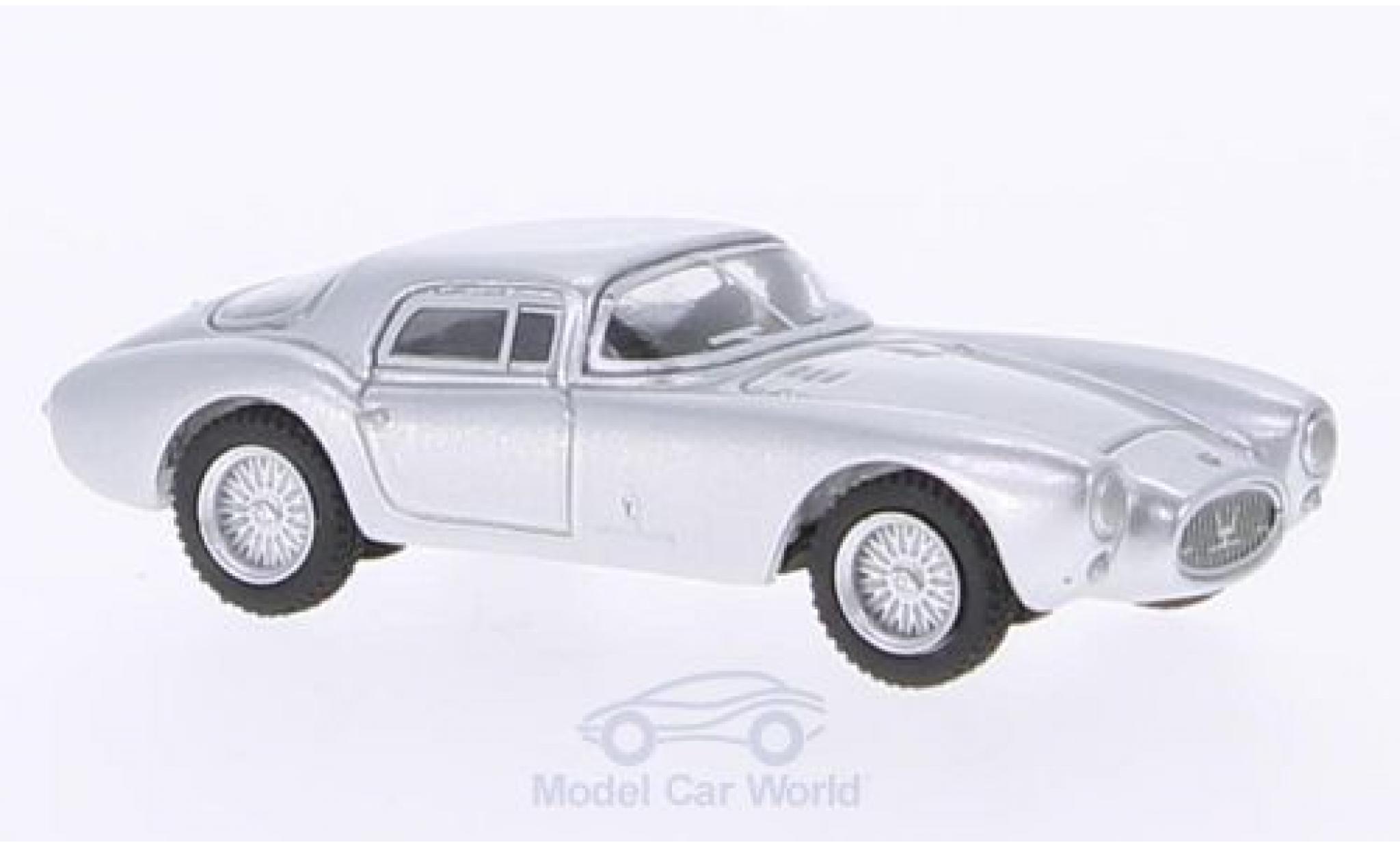 Maserati A6 1/87 BoS Models GCS Berlinetta grigio 1953 modellino in miniatura